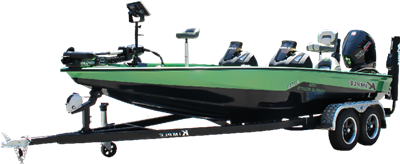 19 피트 알루미늄 스트림 라인베이스 보트